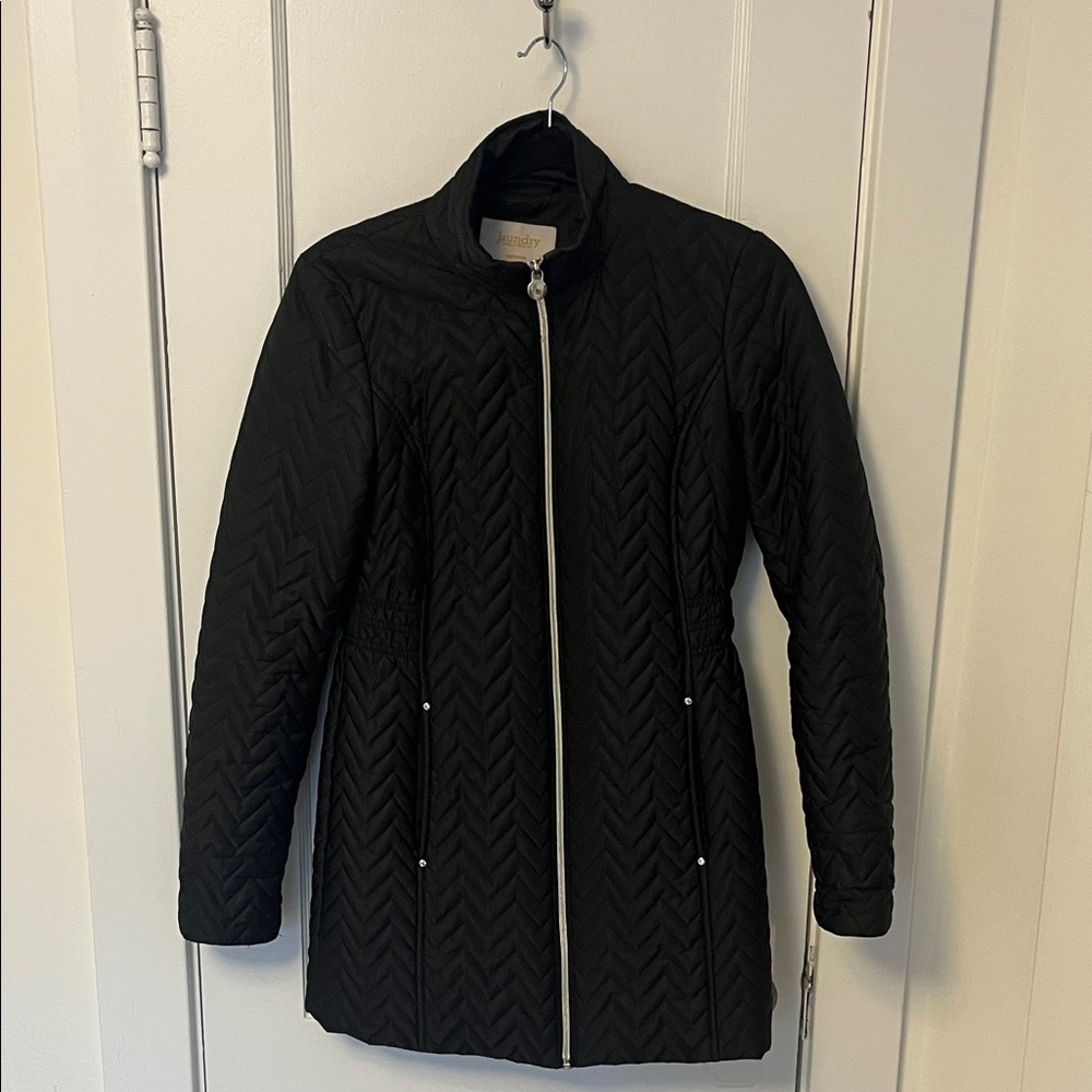 Laundry by Shelly Segal Black Quilted Women's Jacket